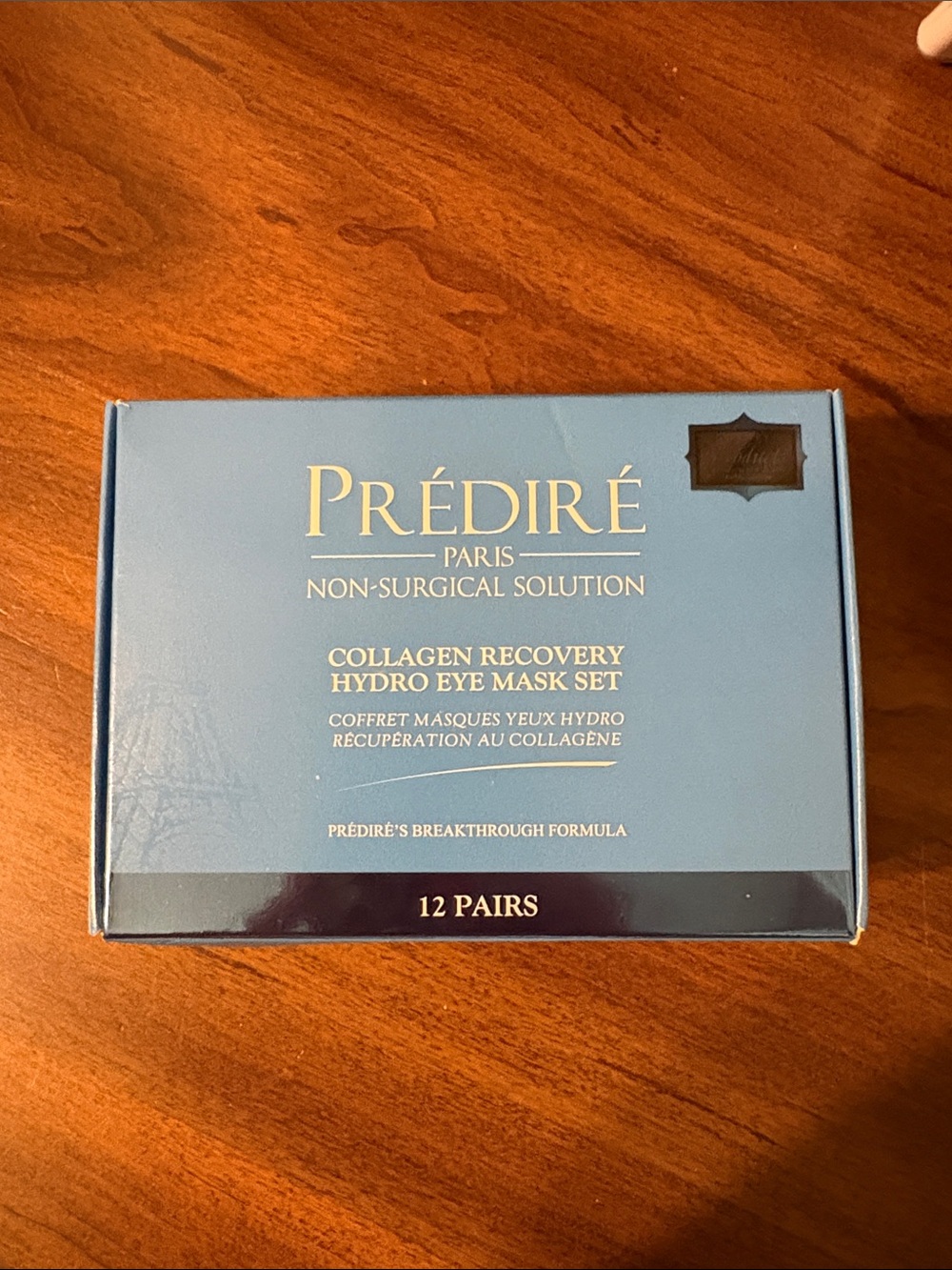 PRÉDIRÉ Collagen Recovery Hydro Eye Mask Set - Blue